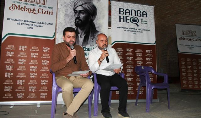 Melayê Cizîrî anma programı kaside şöleni ile sona erdi