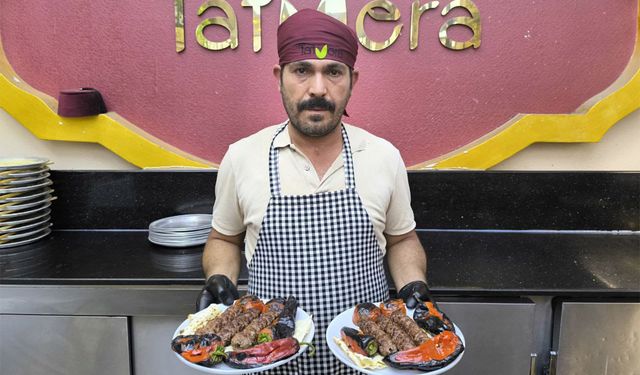 Şanlıurfalı Şemsettin usta sade kebap yapımının püf noktalarını anlattı
