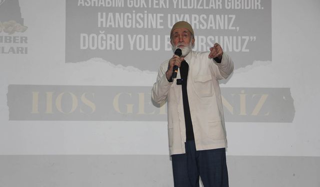 Bingöl Peygamber Sevdalıları Derneği tarafından "Kasım Ayı Sahabe Ayı"  etkinliği düzenlendi