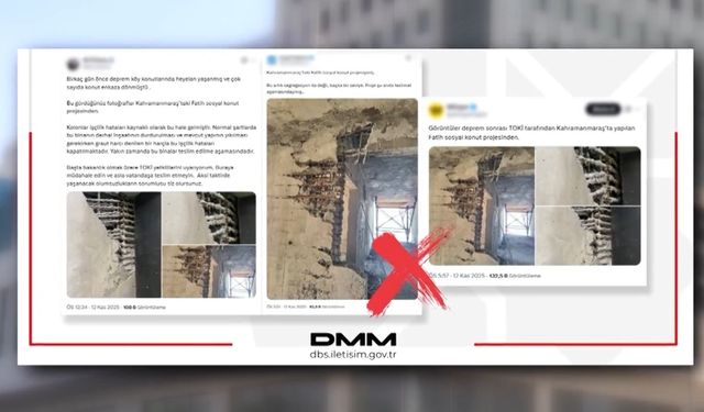 DMM'den Fatih Sosyal Konut Projesi hakkında çıkan iddialara yalanlama