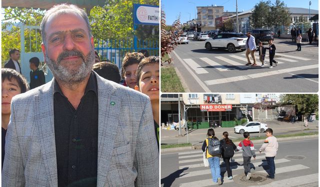 HÜDA PAR Çermik İlçe Başkanı Yiğit: Binlerce öğrencinin güvenliği için üst geçit şart