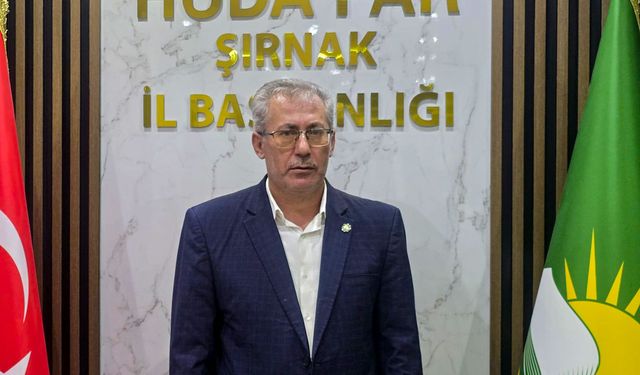 HÜDA PAR Şırnak İl Başkanı Yalçın'dan 20 Kasım Dünya Çocuk Hakları Günü Mesajı