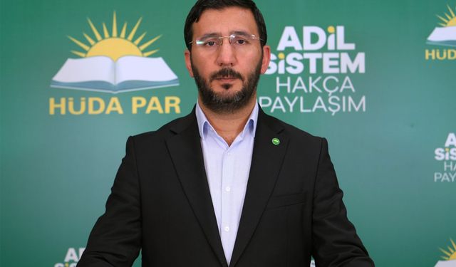 HÜDA PAR'dan terör çetesinin Suriye saldırısına tepki!