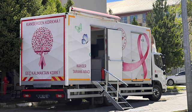 Kanser tarama aracı Bingöl Solhan’da çalışma yapacak