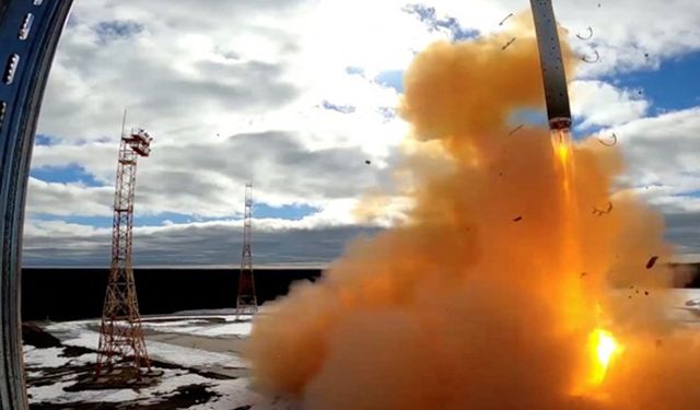 Rusya'dan nükleer füze testi 