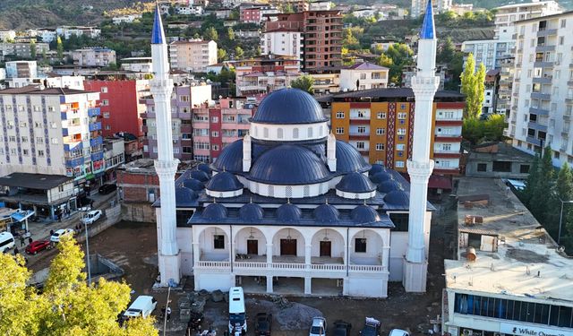 Sason'da yeni "Merkez Cami" açılışa hazırlanıyor