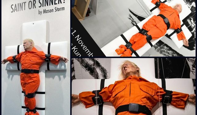 Storm’un ‘Saint or Sinner’ heykeliyle Trump’a gönderme: Kültürel isyan