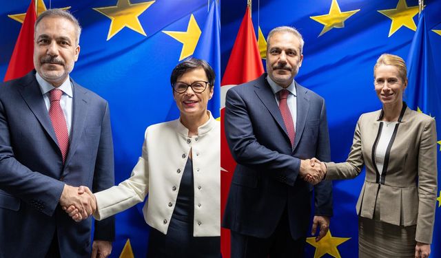 Bakan Fidan, Brüksel'de temaslarda bulundu