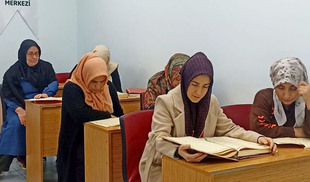Batman'da Kur'an'ı Kerim kurslarına yoğun ilgi