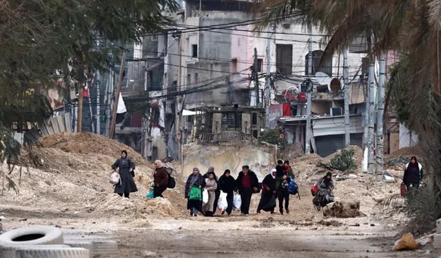 BM: Batı Şeria'da binlerce Filistinli zorla yerinden edildi