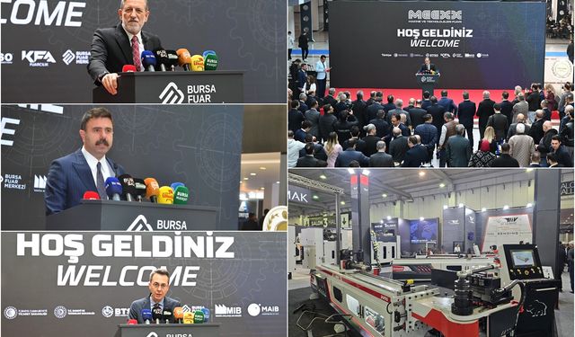 Bursa Makine ve Teknolojileri Fuarı (MEEXX) kapılarını açtı