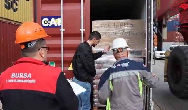 Bursa’da ithalat ve ihracattaki hayvansal ürünlere sıkı denetim