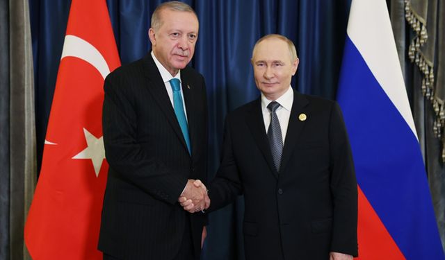Cumhurbaşkanı Erdoğan ile Putin, yarın Aşkabat'ta görüşecek