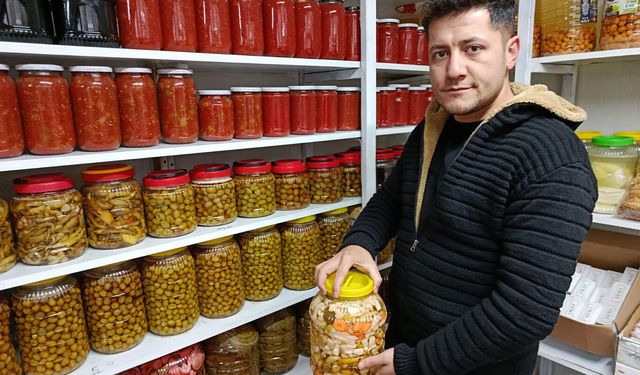 Evde üretiyor, konteynerde satıyor