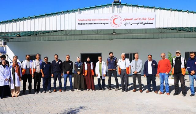 Han Yunus'ta rehabilitasyon hastanesi hizmete açıldı