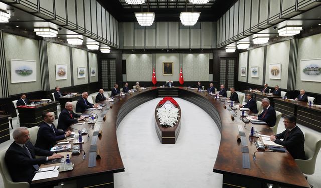 Kabine bugün toplanıyor: "Terörsüz Türkiye" ve ekonomi ana gündem