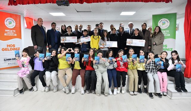 Malatya'da "Savaş Çocuklarına Mektup Yarışması"nda ödüller sahiplerini buldu