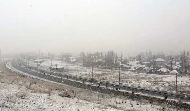Meteoroloji'den yağmur ve kar uyarısı