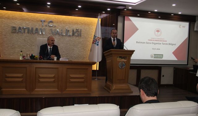 500 milyon TL'lik Batman Sera OSB’nin lansmanı yapıldı