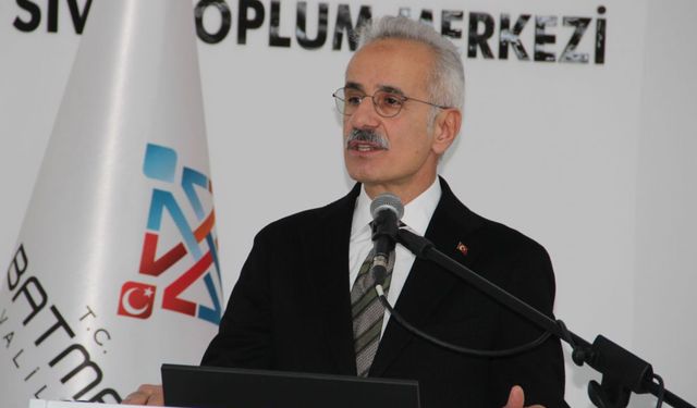 Bakan Uraloğlu: Batman–Antalya seferlerini başlatıyoruz