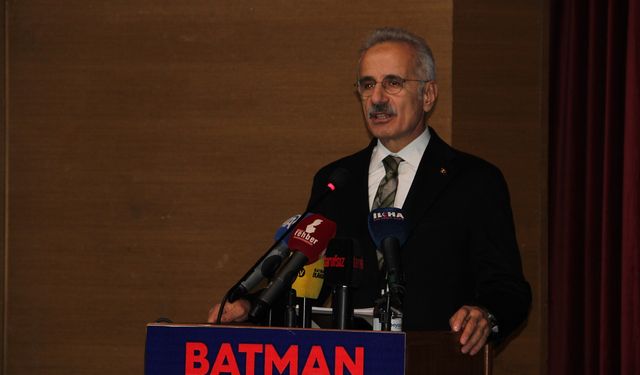 Bakan Uraloğlu: Batman'ın yatırımlarla kalkınması için çalışıyoruz