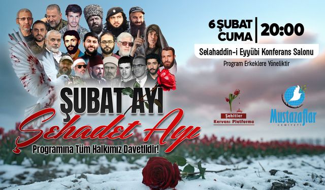 Diyarbakır'da "Şehadet Gecesi" programına davet