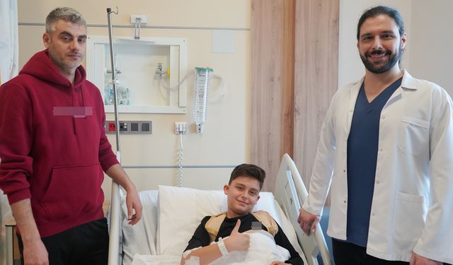 Felç riskiyle yüzleşti, geleceği kurtarıldı