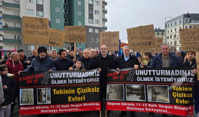 HÜDA PAR Adıyaman İl Başkanı depremde hasar gören TOKİ’ler için yetkililere seslendi