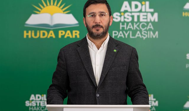 HÜDA PAR Dış İlişkiler Başkanı İmir: ABD'nin İhvan kararı hukuki temelden yoksun keyfi bir karardır