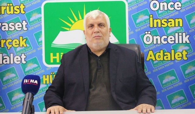 HÜDA PAR Mersin İl Başkanı Demir: Kudüs’e yönelik ümmet bilinci güçlenmeli