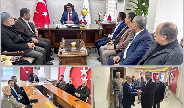 HÜDA PAR Tarsus İlçe Başkanı Tanış’tan nezaket ziyaretleri