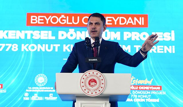 Kurum: İstanbul’u kentsel dönüşümle yenileyeceğiz