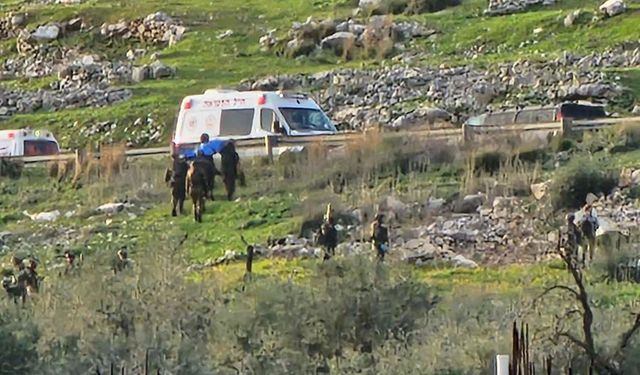 Nablus'un güneyinde bir Filistinli şehit edildi