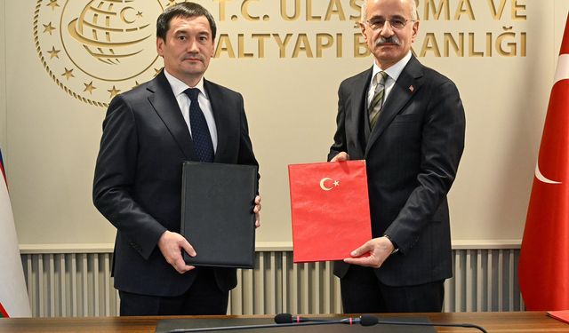 Türkiye ile Özbekistan arasında ulaştırmada yeni iş birliği adımı