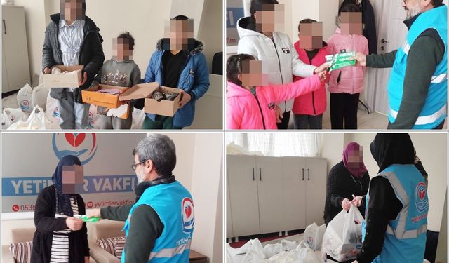 Yetimler Vakfı'ndan Batman'da yetimlere anlamlı destek