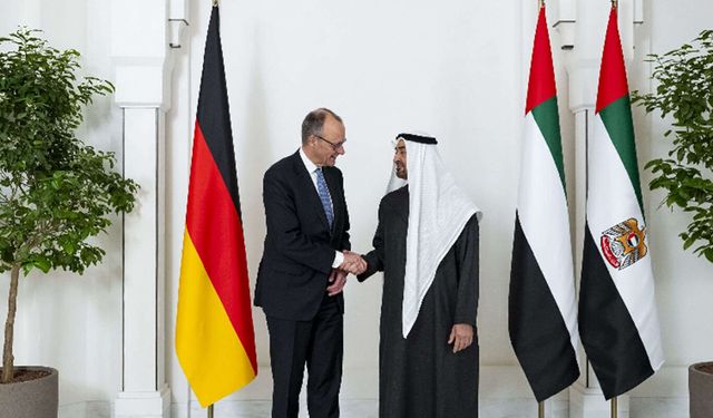 Almanya Başbakanı Merz ile BAE Devlet Başkanı Al Nahyan görüştü