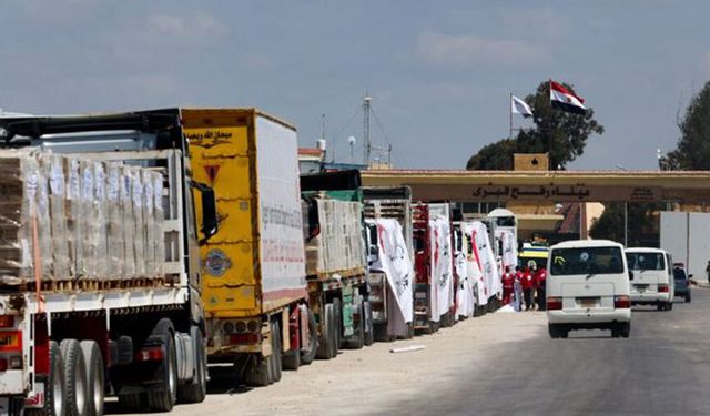 BM: Refah Sınır Kapısı'ndan insani yardım geçişlerine izin verilmiyor