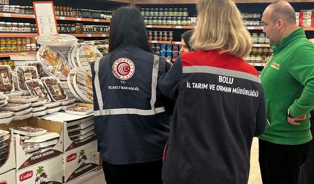 Bolu’da Ramazan öncesi gıda denetimleri yoğunlaştırıldı