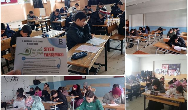 Giresun’da 16’ncı “Siyer Yarışması" yoğun katılımla yapıldı