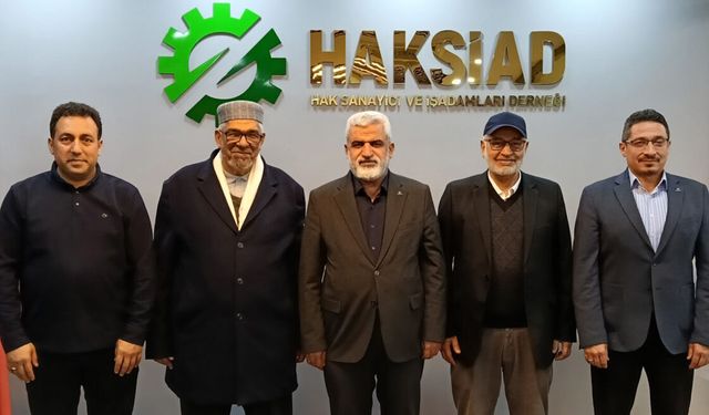 Iraklı akademisyenlerden HAKSİAD’a ziyaret