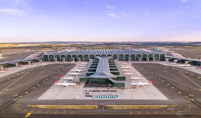 İstanbul Havalimanı Avrupa hava trafiğinde ilk sırada