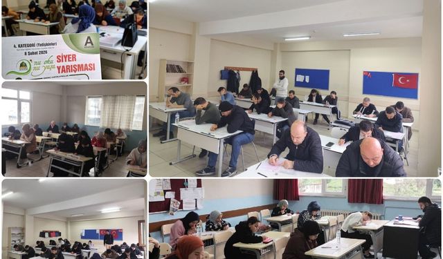 Rize’de “Siyer Yarışması”na yoğun ilgi 