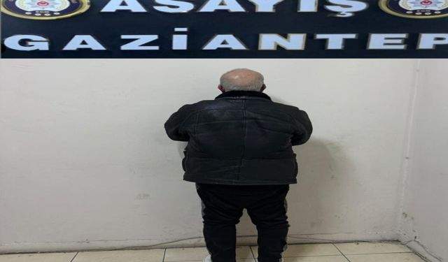 Gaziantep'te aranan cinayet zanlısı yakalandı
