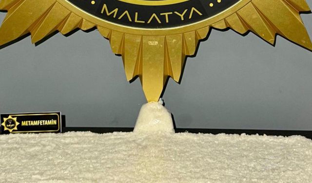 Malatya'da uyuşturucu operasyonu: 1 tutuklama