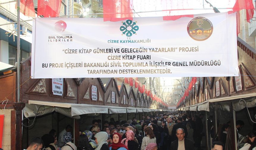  Cizre Kitap Fuarı kapılarını açtı