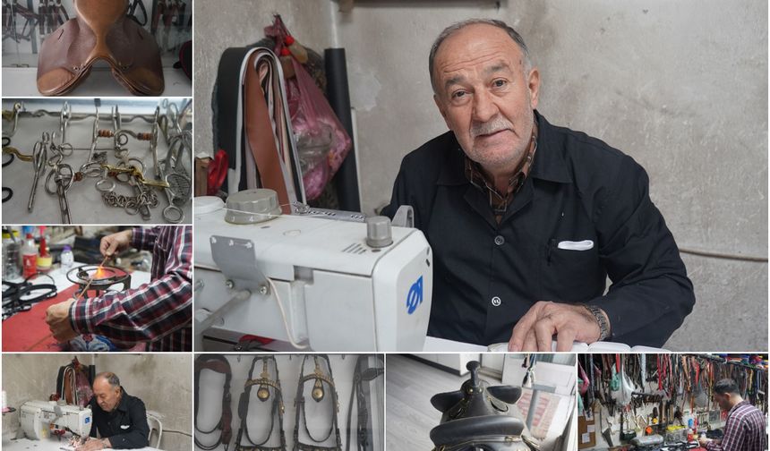 Konya’nın son saraç ustası İhsan Digilli: Bu meslek kaybolmaya mahkûm