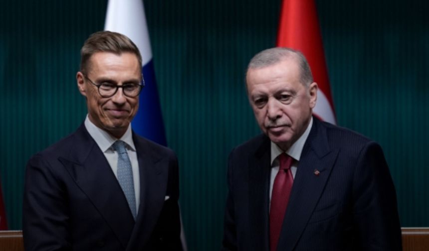 Cumhurbaşkanı Erdoğan, Finlandiya Cumhurbaşkanı Stubb ile görüştü