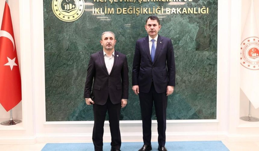 HÜDA PAR Genel Başkan Vekili Demir'den Bakan Kurum'a ziyaret