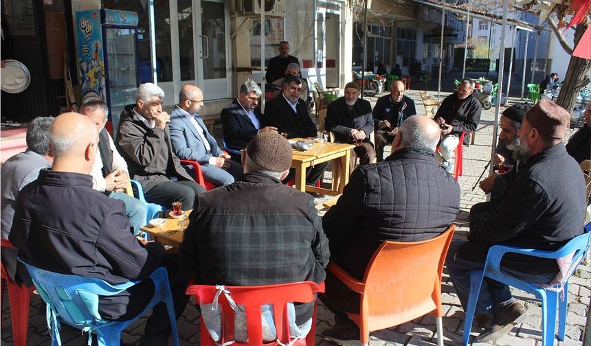 HÜDA PAR Milletvekili Dinç, Arıcak’ta halkla buluştu