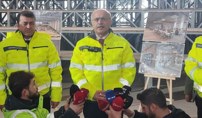 Malatya'ya bölgenin en büyük kütüphanesi kazandırılıyor
